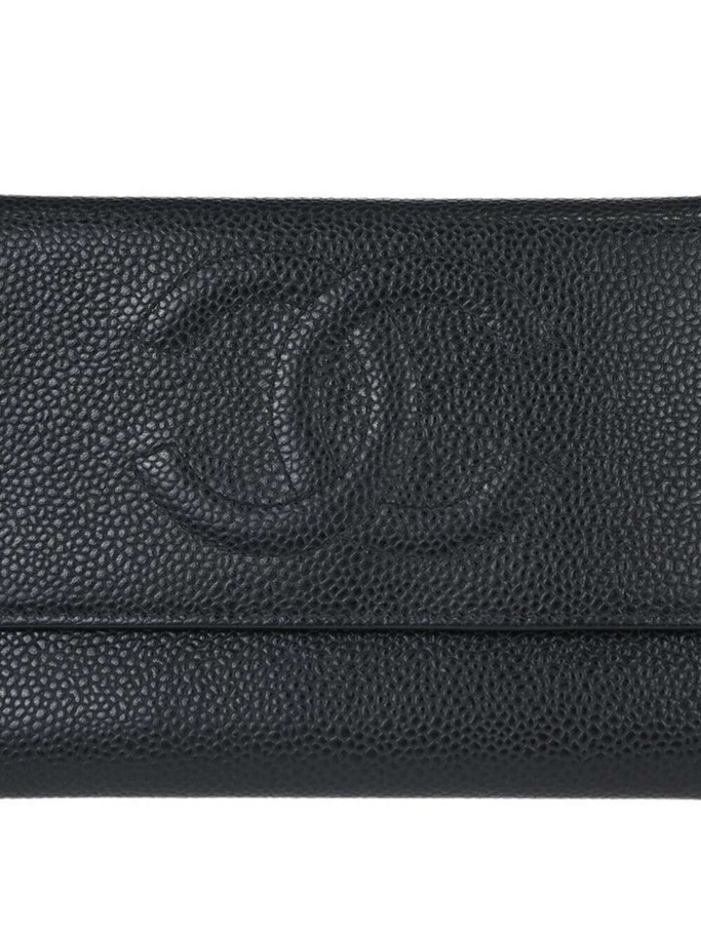 Chanel Black Calfskin Wallet